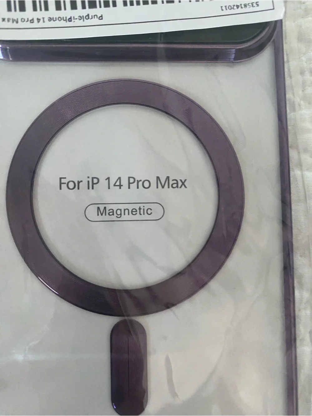 iPhone Phone Case Magnetic 14 Pro Max Purple NIP